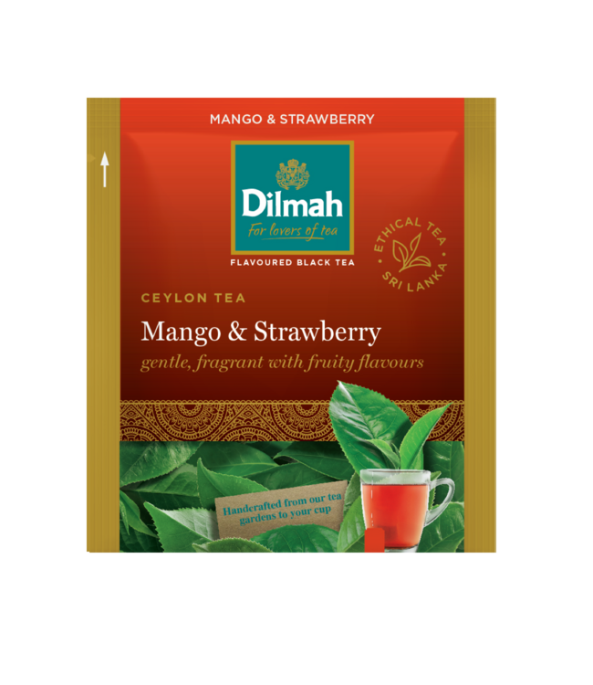 Mango & Strawberry - fekete tea mangóval és eperrel